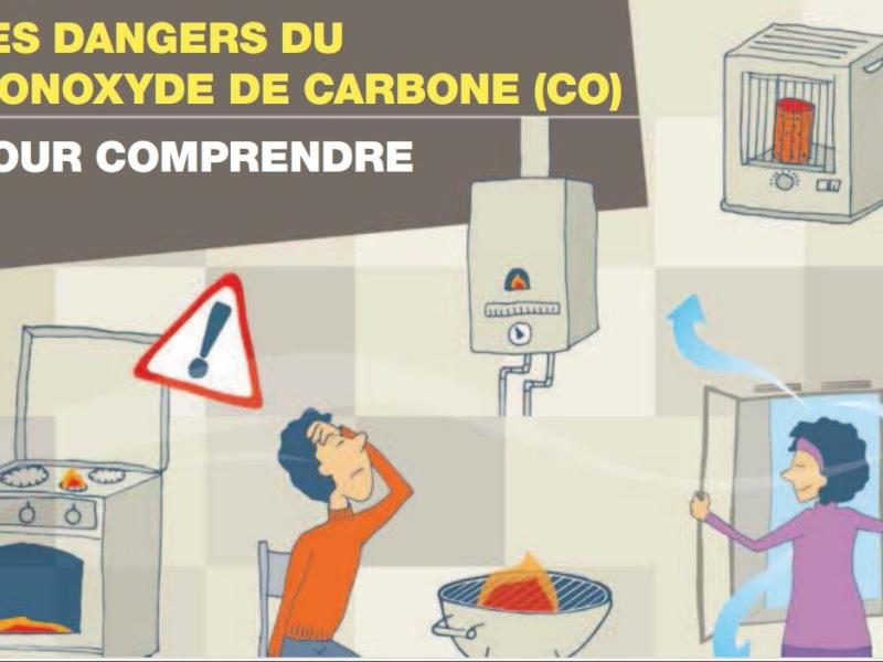 Prévention intoxications au monoxyde de carbone